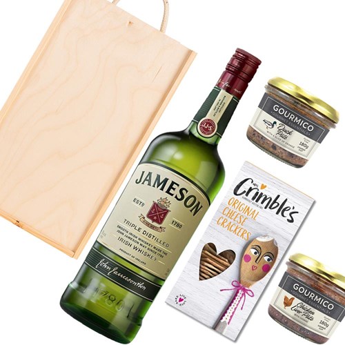 Jameson Irish Whiskey 70cl And Pate Gift Box